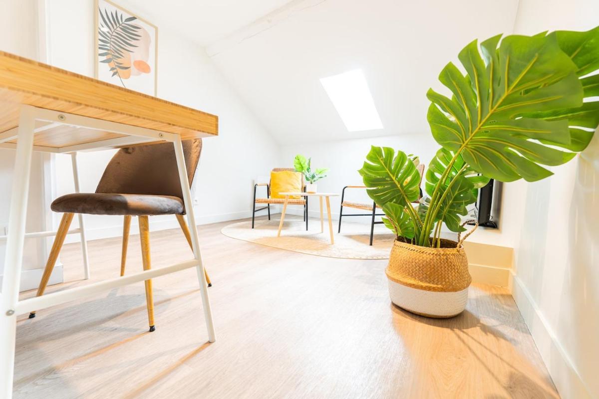 Duplex Confortable En Centre Avec 2 Chambres Châlons-en-Champagne Kültér fotó